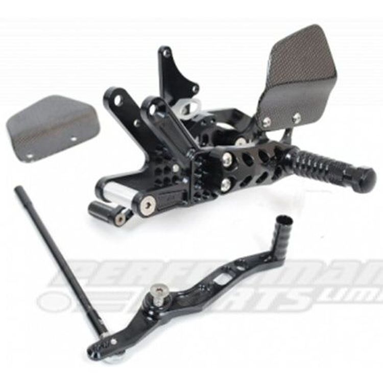 Yamaha YZF R1 0708 Gilles VCR Adjustable Rearsets Moore Speed Racing